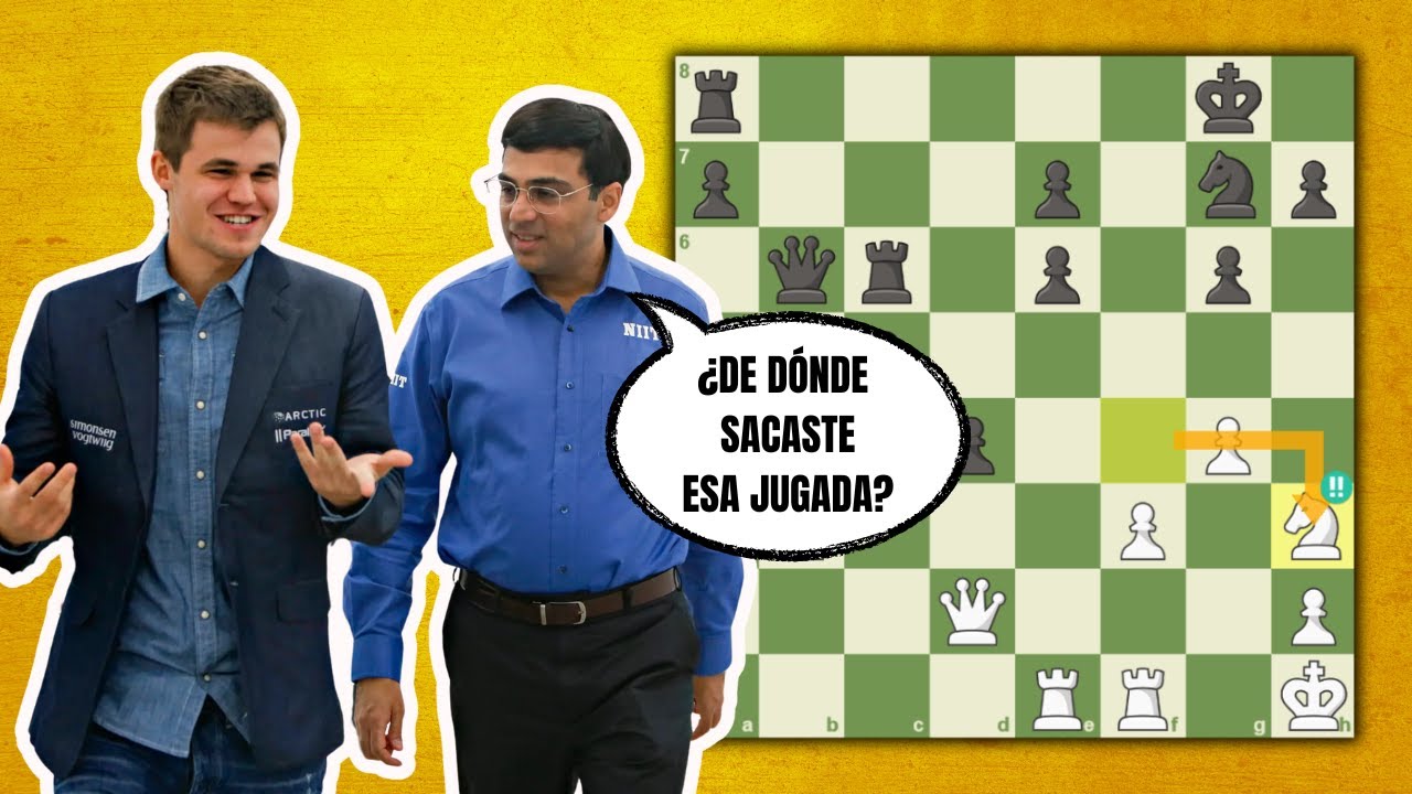 ¡APRENDE ATACAR COMO UN GRAN MAESTRO! 💥: Carlsen vs Anand (Sao Paulo, 2012) ¡APRENDE ATACAR COMO UN GRAN MAESTRO! 💥: Carlsen vs Anand (Sao Paulo, 2012)