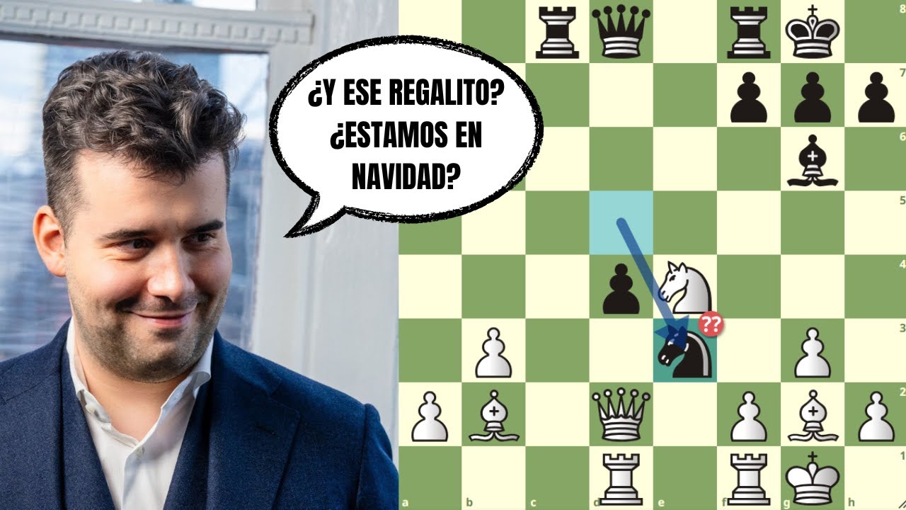 ¡REFUTA SACRIFICIO DE CRACK PERUANO! 👊: Nepomniachtchi vs Martínez (Julius Baer Generation Cup 2024) ¡REFUTA SACRIFICIO DE CRACK PERUANO! 👊: Nepomniachtchi vs Martínez (Julius Baer Generation Cup 2024)