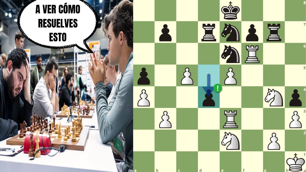 ¡CONTRAJUEGO DINÁMICO! 👊: Carlsen vs Maghsoodloo (Olimpiadas 2024) ¡CONTRAJUEGO DINÁMICO! 👊: Carlsen vs Maghsoodloo (Olimpiadas 2024)