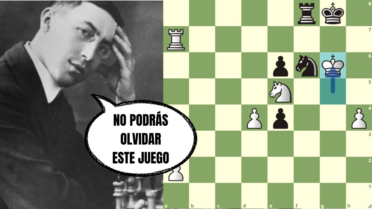 OBRA DE ARTE SUPREMA DEL AJEDREZ 👏: Rubinstein vs Schlechter (San Sebastián, 1911) OBRA DE ARTE SUPREMA DEL AJEDREZ 👏: Rubinstein vs Schlechter (San Sebastián, 1911)