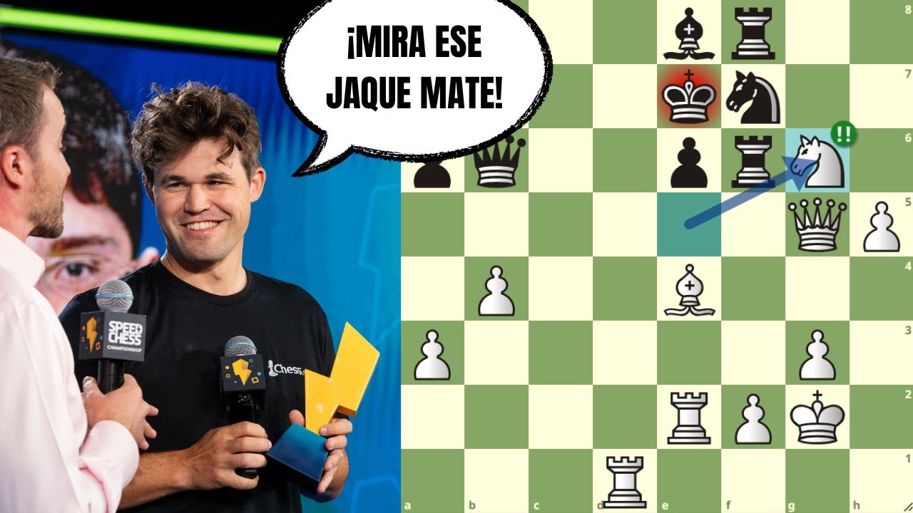 ¡¡¡JAQUE MATE!!! 💥: Carlsen vs Firouzja (Speed Chess Championship 2024) ¡¡¡JAQUE MATE!!! 💥: Carlsen vs Firouzja (Speed Chess Championship 2024)