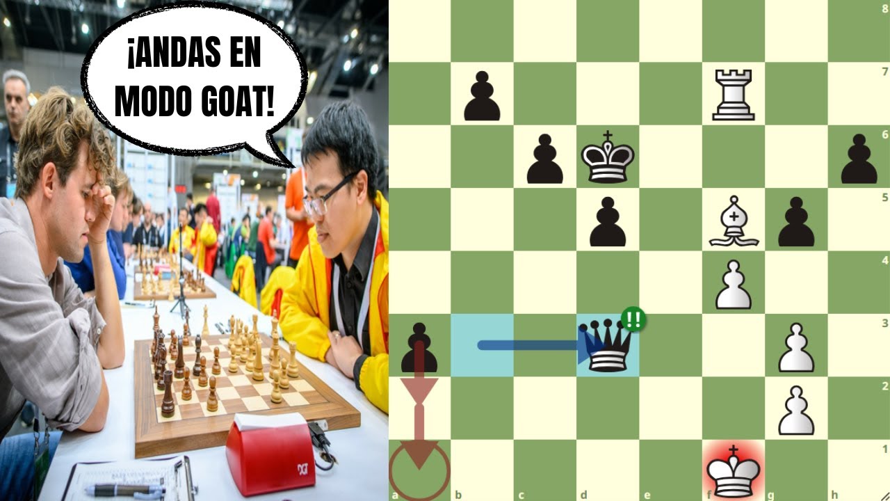 ¡SACRIFICA TORRE Y DAMA, Y GANA! 🤯: Le vs Carlsen (Olimpiadas 2024) ¡SACRIFICA TORRE Y DAMA, Y GANA! 🤯: Le vs Carlsen (Olimpiadas 2024)