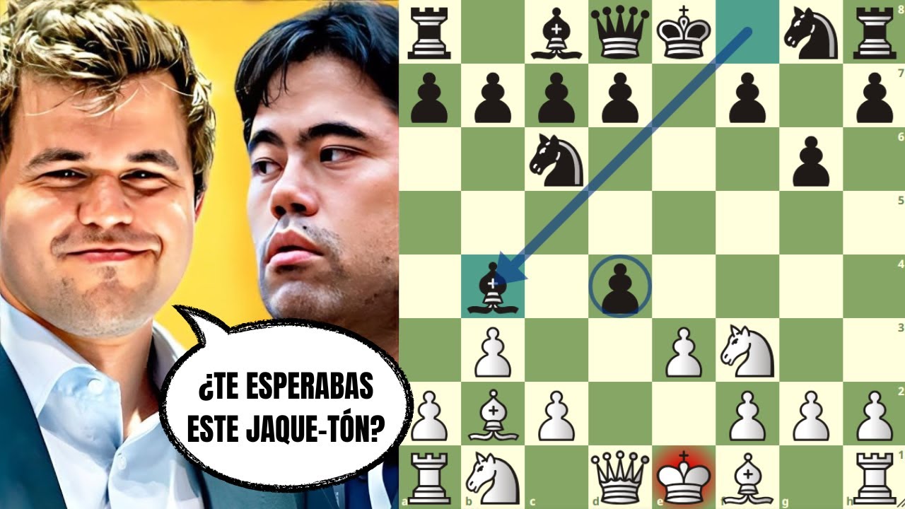 ¡BATALLA ESCABROSA DESDE LA APERTURA! 🤯: Nakamura vs Carlsen (Tech Mahindra 2024) ¡BATALLA ESCABROSA DESDE LA APERTURA! 🤯: Nakamura vs Carlsen (Tech Mahindra 2024)