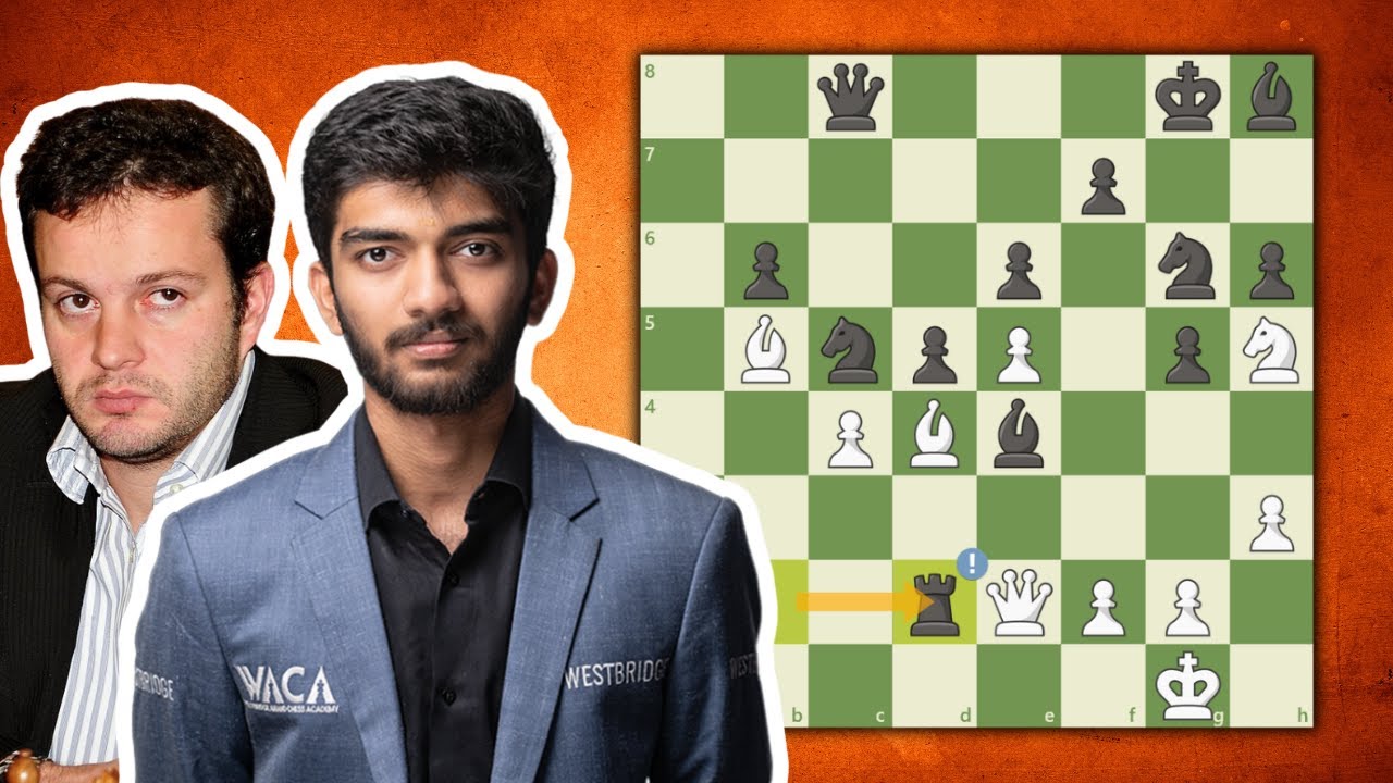 ¡EXTRAORDINARIO SACRIFICIO DE CALIDAD! 👏: Bacrot vs Gukesh (Gran Suizo, 2025) ¡EXTRAORDINARIO SACRIFICIO DE CALIDAD! 👏: Bacrot vs Gukesh (Gran Suizo, 2025)