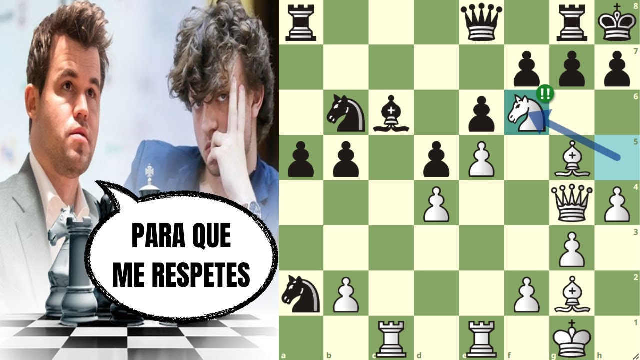¡DESTRUYE A SU RIVAL CON UN ATAQUE INMORTAL! 💥: Carlsen vs Niemann (Speed Chess Championship 2024) ¡DESTRUYE A SU RIVAL CON UN ATAQUE INMORTAL! 💥: Carlsen vs Niemann (Speed Chess Championship 2024)