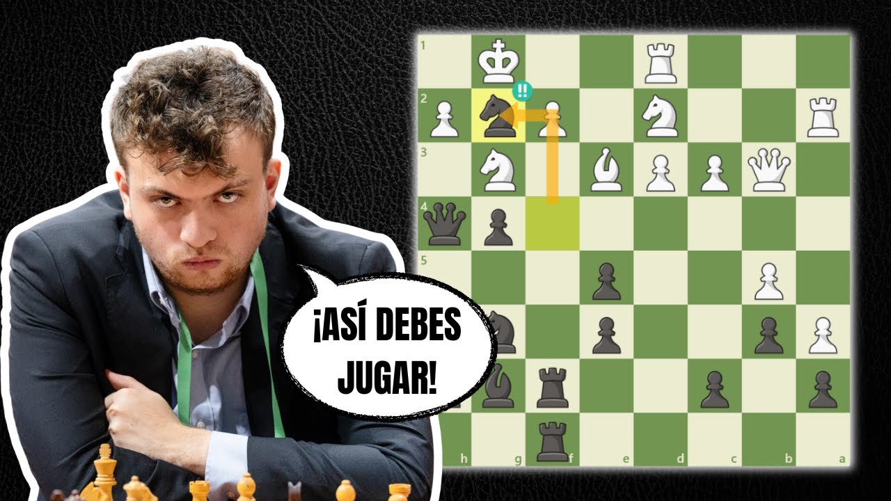 ¡Hans Niemann DESTROZA la Apertura Italiana! 💥 ¡Hans Niemann DESTROZA la Apertura Italiana! 💥