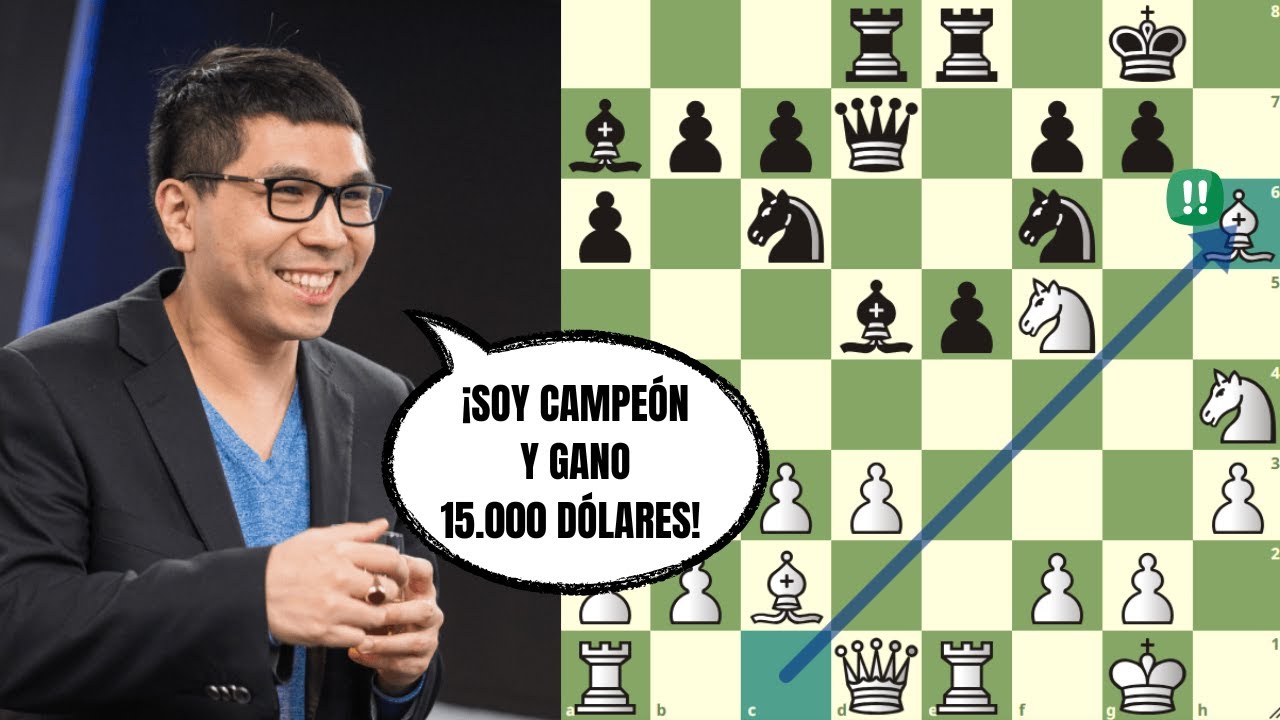 ¡ES CAMPEÓN, CON SACRIFICIO INMORTAL DE ALFIL! 🏆: So vs Lazavik (Julius Baer Generation Cup 2024) ¡ES CAMPEÓN, CON SACRIFICIO INMORTAL DE ALFIL! 🏆: So vs Lazavik (Julius Baer Generation Cup 2024)