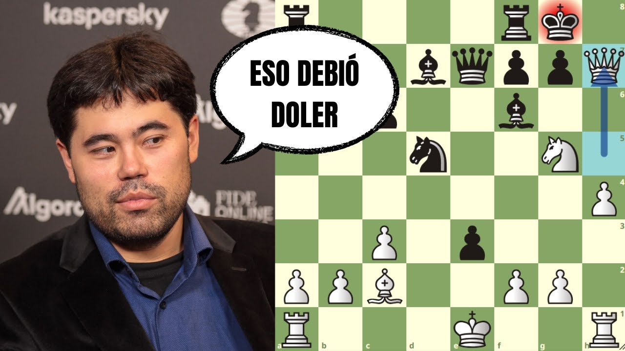 ¡SÚPER GM da una PALIZA (y mate) a JUGADORA DE 1800! 💥: Reinecke vs Nakamura (Bullet Brawl 2024) ¡SÚPER GM da una PALIZA (y mate) a JUGADORA DE 1800! 💥: Reinecke vs Nakamura (Bullet Brawl 2024)