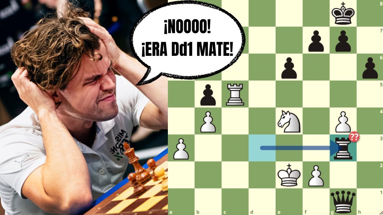 ¡MAGNUS CARLSEN NO VE MATE EN 1! 😱: Firouzja vs Carlsen (Speed Chess Championship 2024) ¡MAGNUS CARLSEN NO VE MATE EN 1! 😱: Firouzja vs Carlsen (Speed Chess Championship 2024)