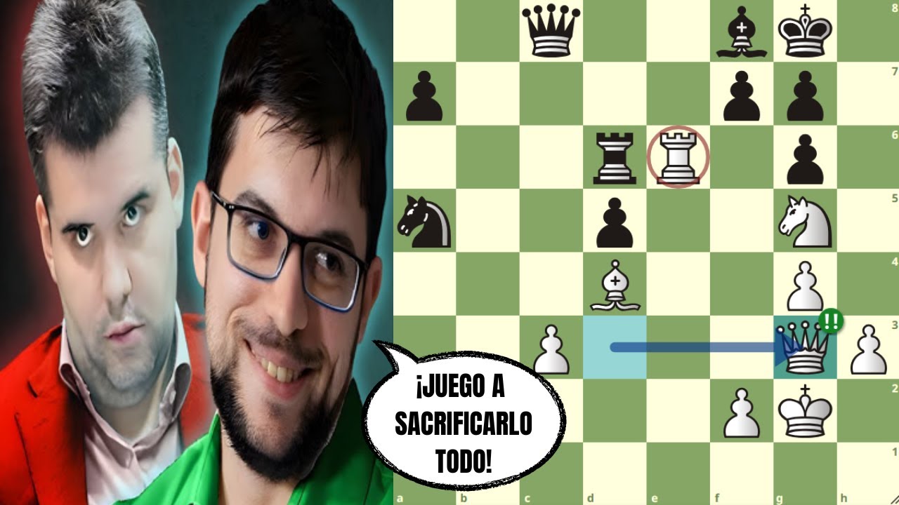 ¡¡¡LA PARTIDA DEL AÑO 2024!!! (sacrificios galácticos) 😱: Vachier-Lagrave vs Nepomniachtchi ¡¡¡LA PARTIDA DEL AÑO 2024!!! (sacrificios galácticos) 😱: Vachier-Lagrave vs Nepomniachtchi