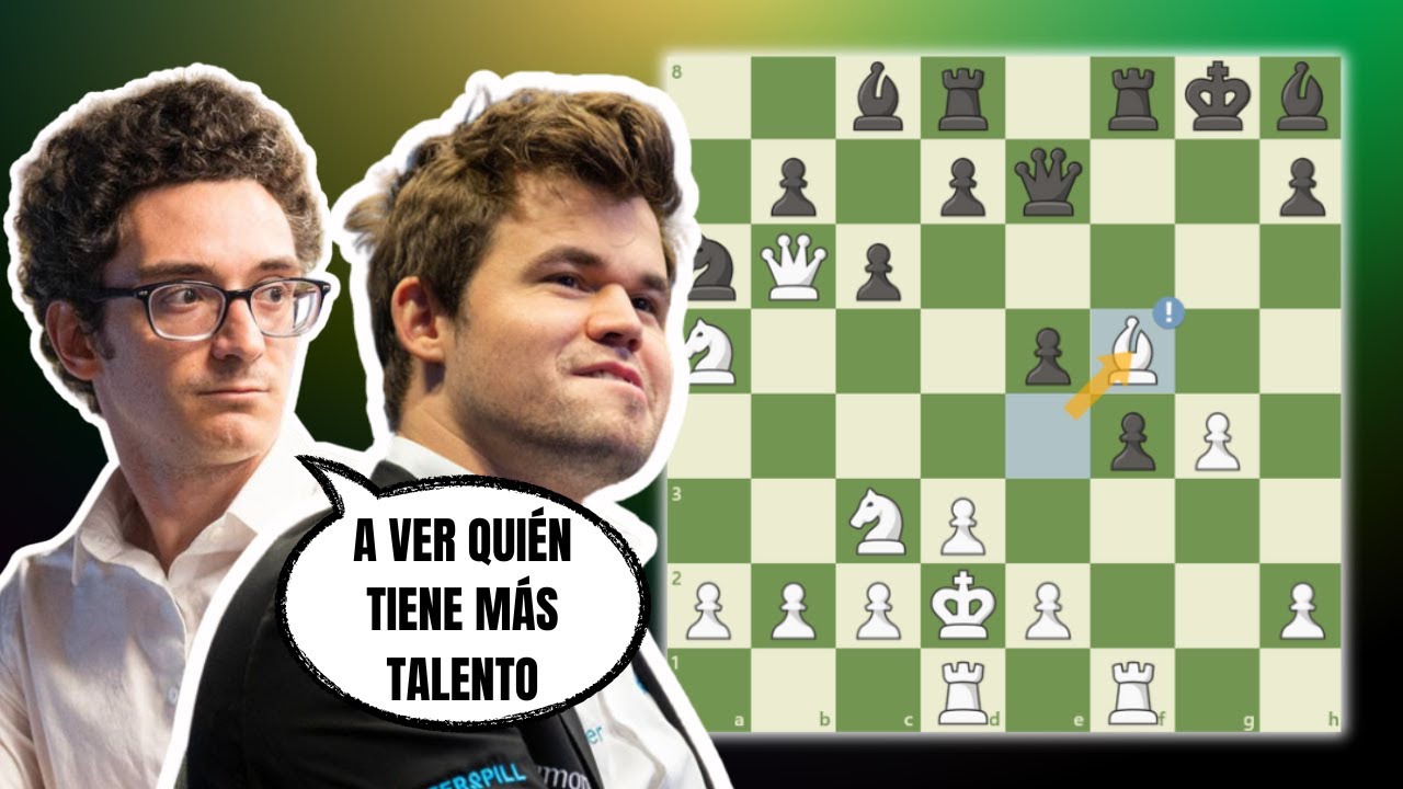 ¡AJEDREZ SIN TEORÍA DE APERTURAS! 😮: Carlsen vs Caruana (Freestyle Chess 2024) ¡AJEDREZ SIN TEORÍA DE APERTURAS! 😮: Carlsen vs Caruana (Freestyle Chess 2024)