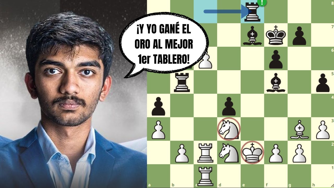 ¡INDIA GANA LA MEDALLA DE ORO! 🥇: Fedoseev vs Gukesh (Olimpiadas 2024) ¡INDIA GANA LA MEDALLA DE ORO! 🥇: Fedoseev vs Gukesh (Olimpiadas 2024)