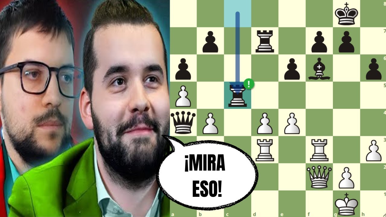 ¡BRILLANTE SACRIFICIO! 👏: Vachier-Lagrave vs Nepomniachtchi (Saint Louis Rapid & Blitz 2024) ¡BRILLANTE SACRIFICIO! 👏: Vachier-Lagrave vs Nepomniachtchi (Saint Louis Rapid & Blitz 2024)