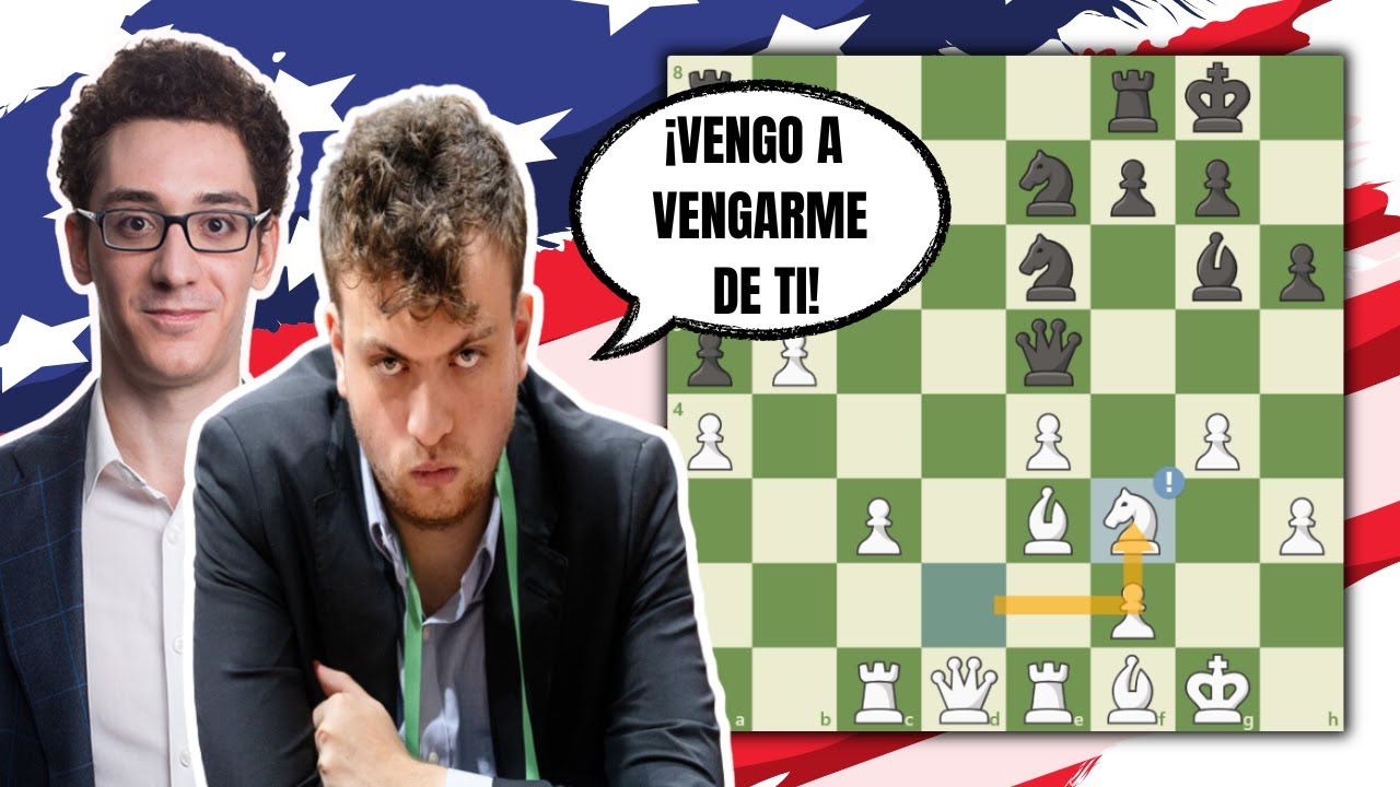 ¡JUEGA A GENERAR CAOS EN EL TABLERO! 👀: Niemann vs Caruana (Campeonato EE.UU. 2024) ¡JUEGA A GENERAR CAOS EN EL TABLERO! 👀: Niemann vs Caruana (Campeonato EE.UU. 2024)