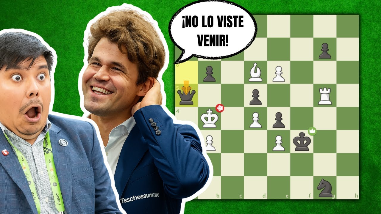 ¡Carlsen PROPINA un BRUTAL JAQUE MATE al peruano Terry! 🔥 ¡Carlsen PROPINA un BRUTAL JAQUE MATE al peruano Terry! 🔥