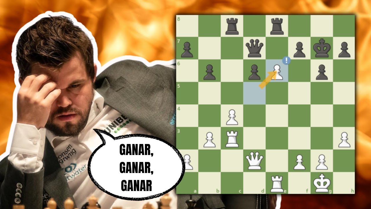 ¡ESTE TIPO ESTÁ LOCO! ¡ES UN ANIMAL!😵💫: Carlsen vs Dubov (Tata Steel India 2024) ¡ESTE TIPO ESTÁ LOCO! ¡ES UN ANIMAL!😵💫: Carlsen vs Dubov (Tata Steel India 2024)