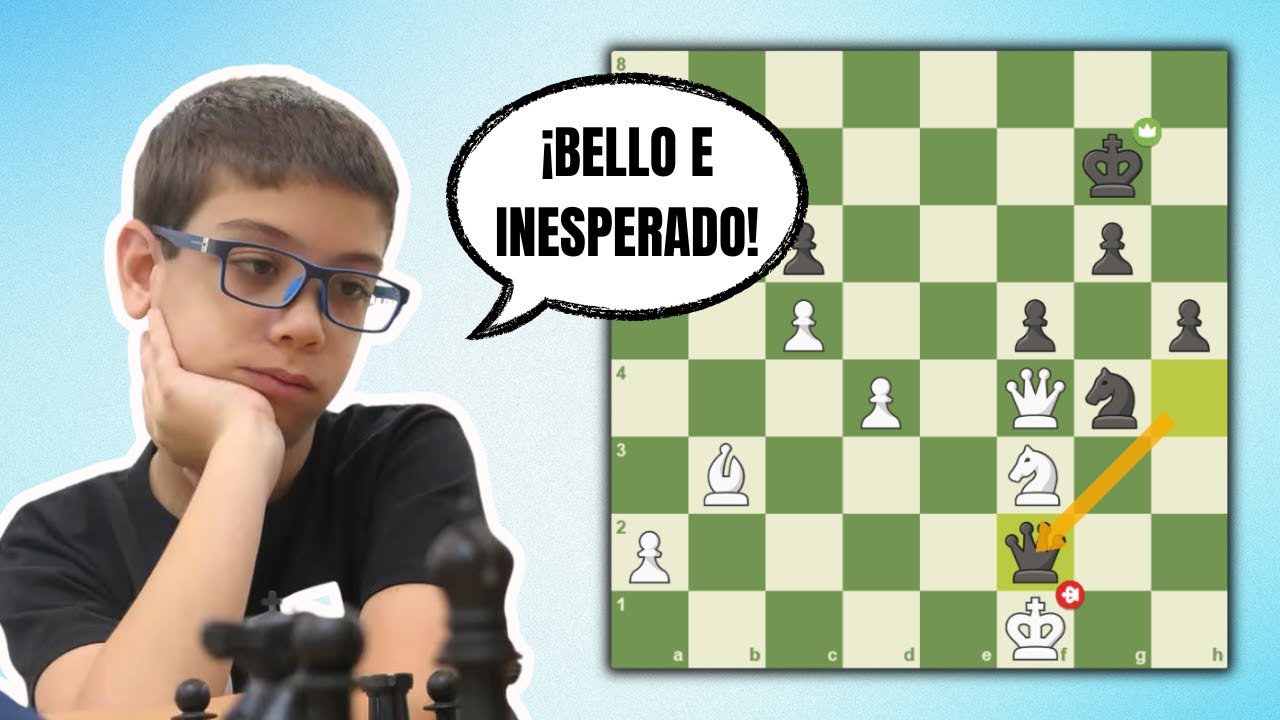 ¡NIÑO PRODIGIO DERROTA A GRAN MAESTRO CON JAQUE MATE! 💥: Esipenko vs Oro (Internet, 2024) ¡NIÑO PRODIGIO DERROTA A GRAN MAESTRO CON JAQUE MATE! 💥: Esipenko vs Oro (Internet, 2024)