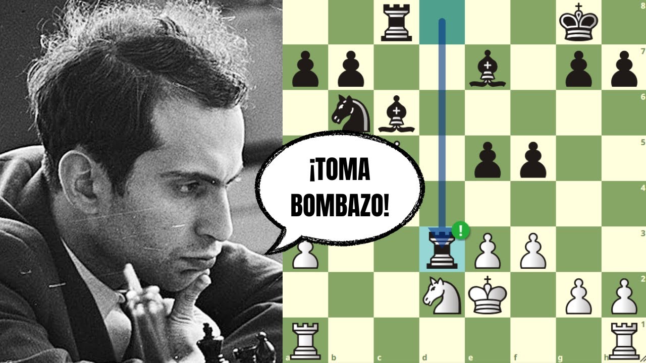 ¡JUEGA AL ATAQUE Y SACRIFICA LA TORRE! 💥: Mukhin vs Tal (Moscú, 1972) ¡JUEGA AL ATAQUE Y SACRIFICA LA TORRE! 💥: Mukhin vs Tal (Moscú, 1972)