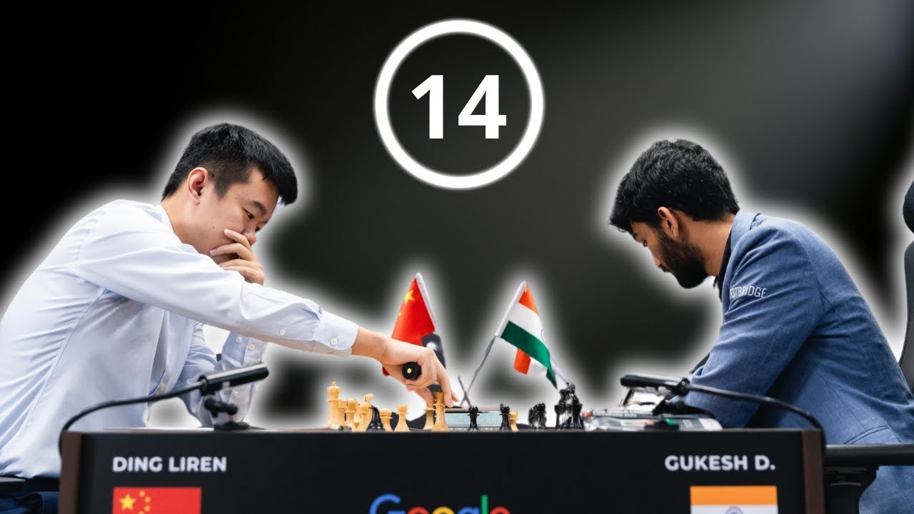 ¡¡¡CAMPEÓN MUNDIAL!!! 🏆: Ding vs Gukesh | Campeonato Mundial de Ajedrez 2024 | Partida 14 ¡¡¡CAMPEÓN MUNDIAL!!! 🏆: Ding vs Gukesh | Campeonato Mundial de Ajedrez 2024 | Partida 14