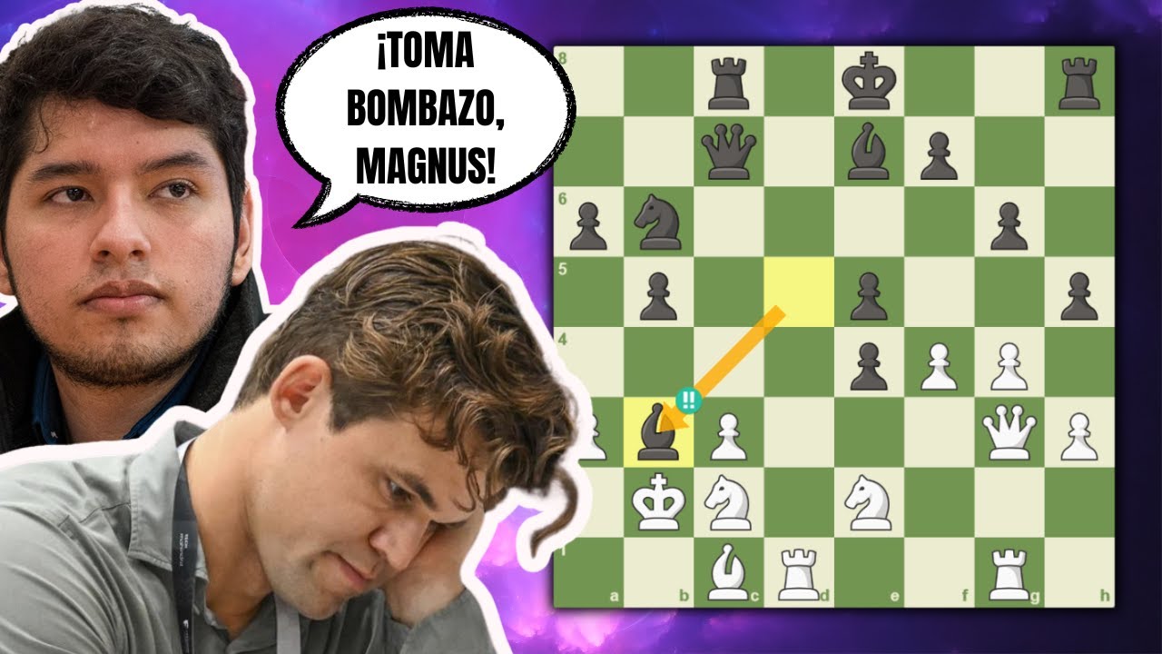 ¡GENIO PERUANO HACE MAGIA ANTE EL #1 DEL MUNDO! 💥: Carlsen vs Martínez (Early Titled Tuesday 2024) ¡GENIO PERUANO HACE MAGIA ANTE EL #1 DEL MUNDO! 💥: Carlsen vs Martínez (Early Titled Tuesday 2024)