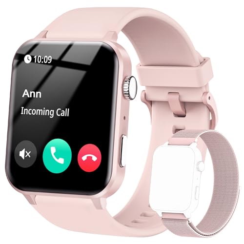 IOWODO R30Pro Reloj Inteligente Hombre Mujer,Smartwatch,1.85' con Funciún Llamadas y Whatsapp Mensajes Bluetooth 5.0, 100 Modos...