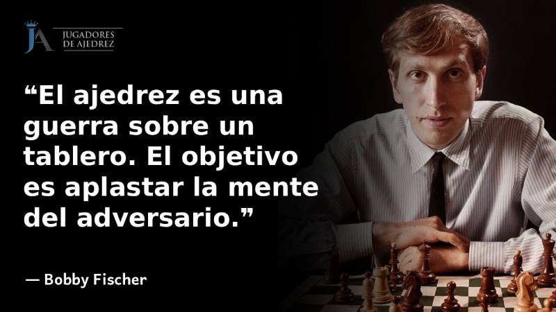 Frases de Bobby Fischer: Las 50 Citas Más Geniales e Inspiradoras 2 Frases de Bobby Fischer: Las 50 Citas Más Geniales e Inspiradoras