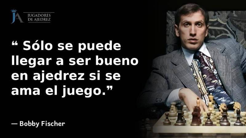 Frases de Bobby Fischer: Las 50 Citas Más Geniales e Inspiradoras 5 Frases de Bobby Fischer: Las 50 Citas Más Geniales e Inspiradoras