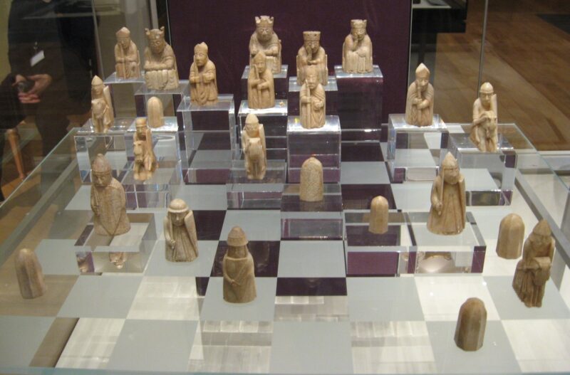 Lewis Chessmen at the British Museum