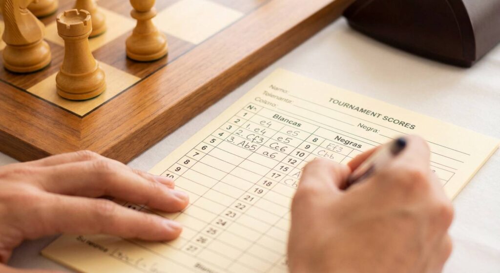 Imagen ilustrativa sobre notación algebraica ajedrez guía definitiva de nomenclatura en ajedrez