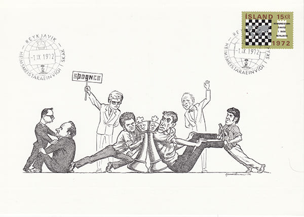 Spassky-Fischer 1972 una epopeya en los dibujos animados-HalldÃ³r PÃ©tursson-14