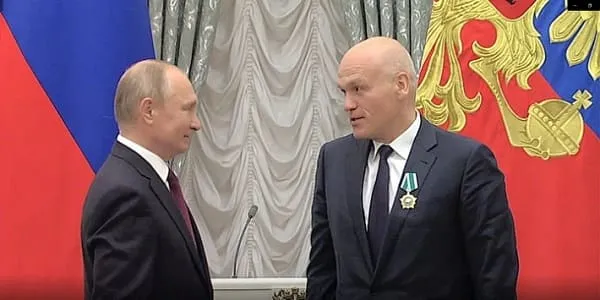 Vladimir Putin y Andrey Filatov