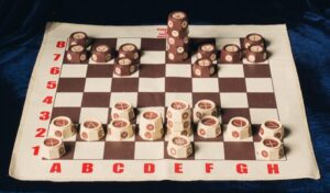 Imagen ilustrativa sobre ajedrez ruso las reglas del juego, la historia de su aparición en ajedrez