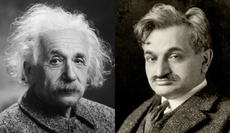 Albert Einstein y Emanuel Lasker - Amigos