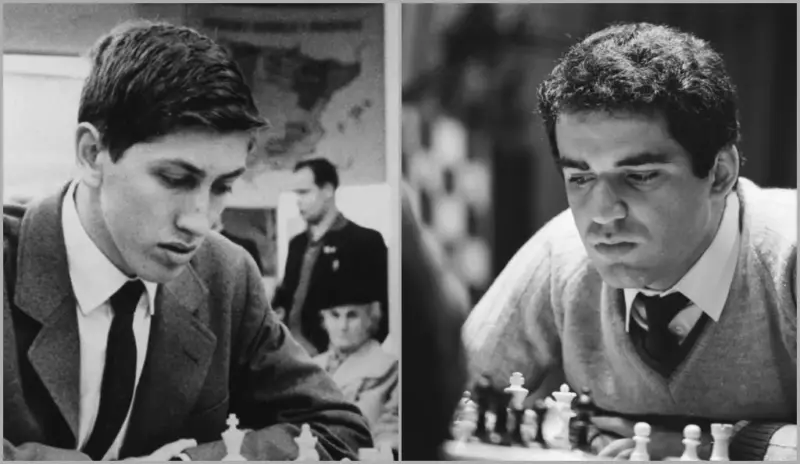 Bobby-Fischer-Contra-Garry-Kasparov-Duelo-de-Titanes