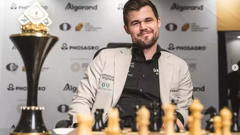 Magnus Carlsen se retiró por primera vez en su carrera. (Foto Instagram Magnus Carlsen)