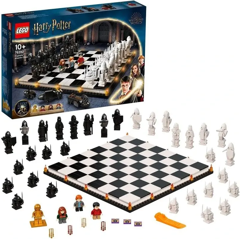 Disfruta de horas de diversión y estrategia con el juego de ajedrez LEGO Harry Potter!