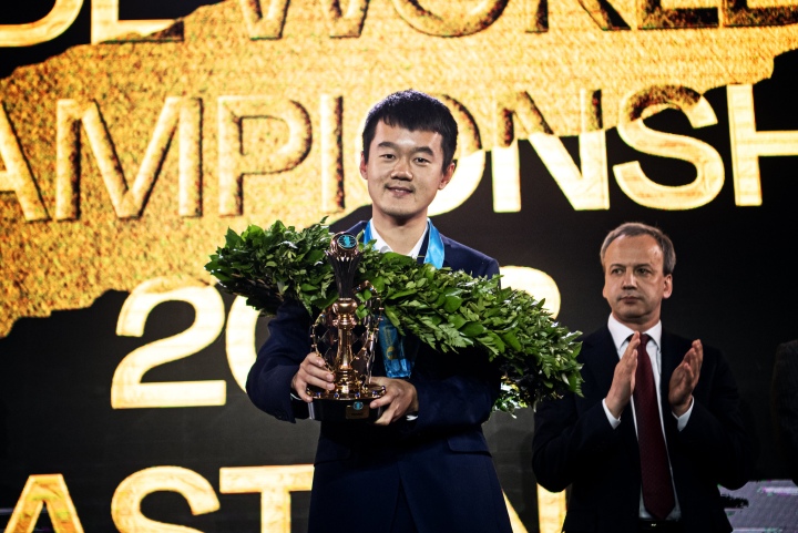 Ding Liren coronado Campeón del Mundo