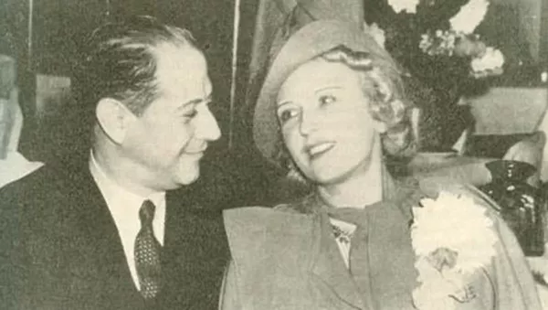 Jose raul capalanca y Olga Chagodaeva