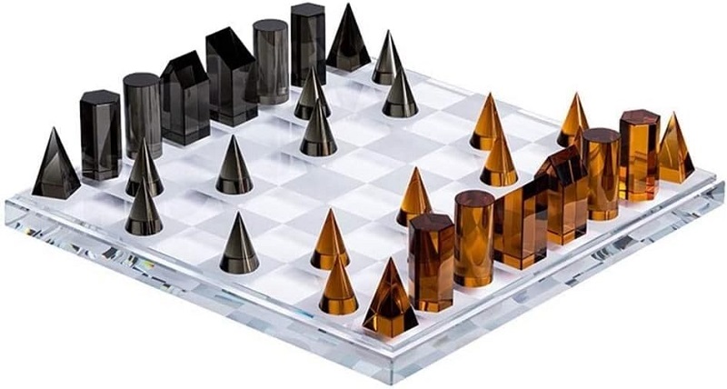 Ajedrez de Cristal, ajedrez de vidrio