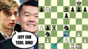 ¡DERROTA A SU RIVAL DE MANERA GENIAL Y CREATIVA! 👏: Ding vs Dubov (Mundial por Equipos 2024)