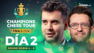 Carlsen VS MVL, ¿podrán Firouzja y Aronian sobrevivir? | Champions Chess Tour Finales 2024 Día 2