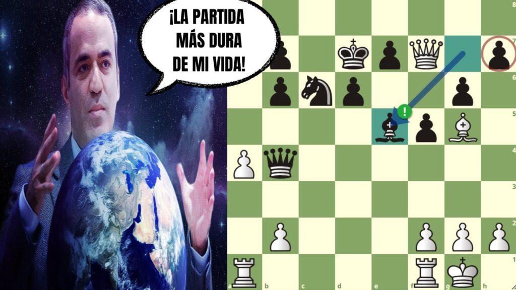 ¡LA PARTIDA MÁS GRANDE DE LA HISTORIA! 👏: Kasparov vs El Mundo (1999)