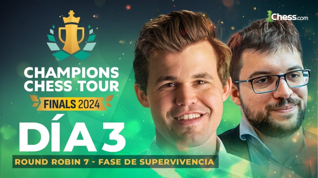 Carlsen lidera, ¿pero podrá clasificar? Lazavik y Firouzja al acecho | Champions Chess Tour Finales