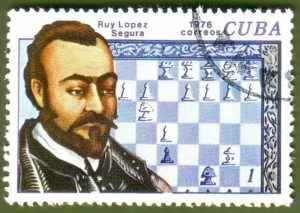 Imagen ilustrativa sobre biografía de ruy lópez de segura en ajedrez