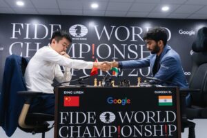 La Sólida Defensa de Gukesh Asegura Tablas en la Sexta Partida Mundial