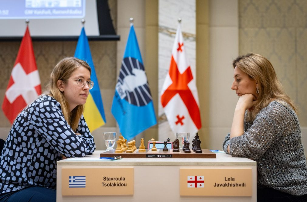 Vaishali Rameshbabu es la única ganadora en la Ronda 3 del WGP Tbilisi 11 Vaishali Rameshbabu es la única ganadora en la Ronda 3 del WGP Tbilisi