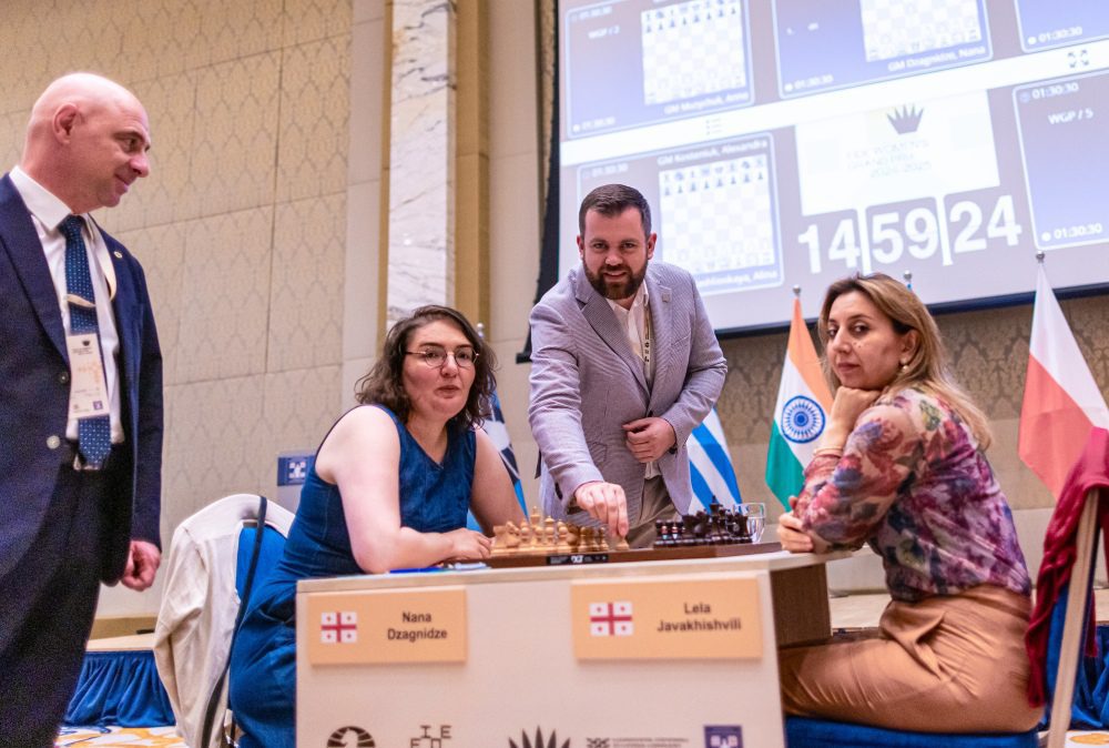 Assaubayeva y Tsolakidou triunfan en la primera ronda del Grand Prix Femenino 2 Assaubayeva y Tsolakidou triunfan en la primera ronda del Grand Prix Femenino