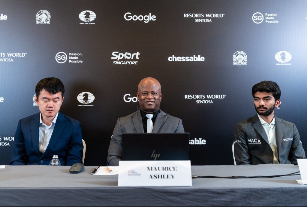 Partida 13 del Campeonato Mundial de la FIDE: Ding esquiva una bala 4 Partida 13 del Campeonato Mundial de la FIDE: Ding esquiva una bala