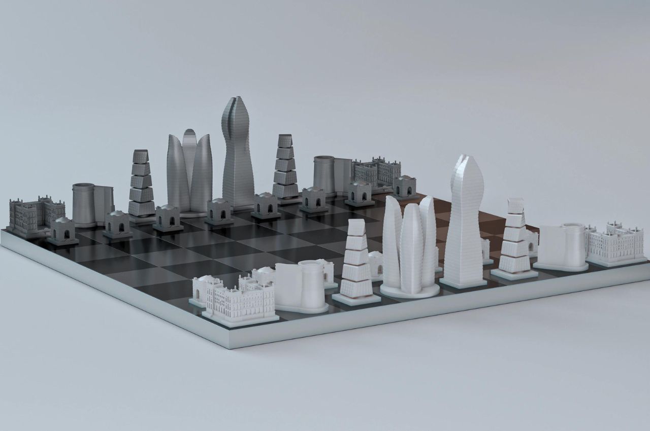Un juego de ajedrez que te llevará a un viaje arquitectónico por Azerbaiyán 3 Un juego de ajedrez que te llevará a un viaje arquitectónico por Azerbaiyán