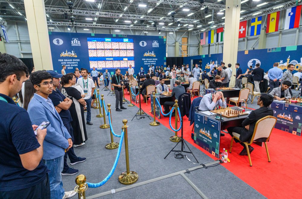 FIDE Grand Swiss: Parham Maghsoodloo y Vaishali Líderes en Solitario 2 FIDE Grand Swiss 2025, Día 3: Maghsoodloo y Vaishali emergen como líderes únicos